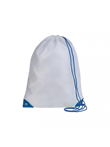 zaino-in-nylon-con-cordoncino-per-sublimazione-bianco angoli blu royal.jpg